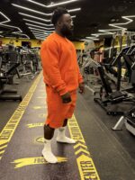 biggy sweater & biggie shorts orange